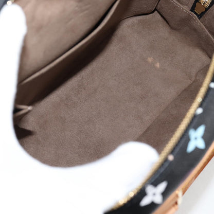 Louis Vuitton Monogram Multicolor Trouville Hand Bag Black M92662