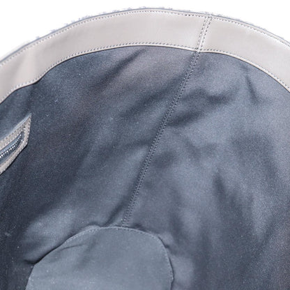Christian Dior Tote Bag Trotter Canvas Gray Silver