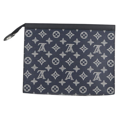 Louis Vuitton Monogram Savanna Pochette Voyage Clutch Bag M66639 Lv