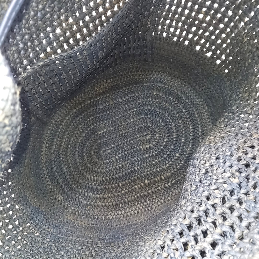 Loewe Raffia Balloon Ruffle Bag (10010881)