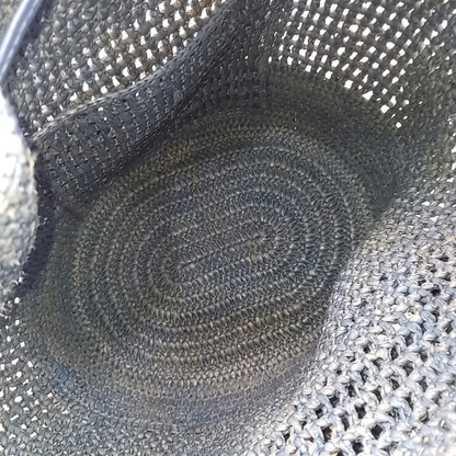 Loewe Raffia Balloon Ruffle Bag (10010881)