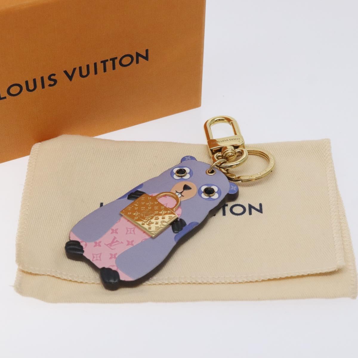 Louis Vuitton Monogram Lv Marmot Charm Purple M01350 Lv