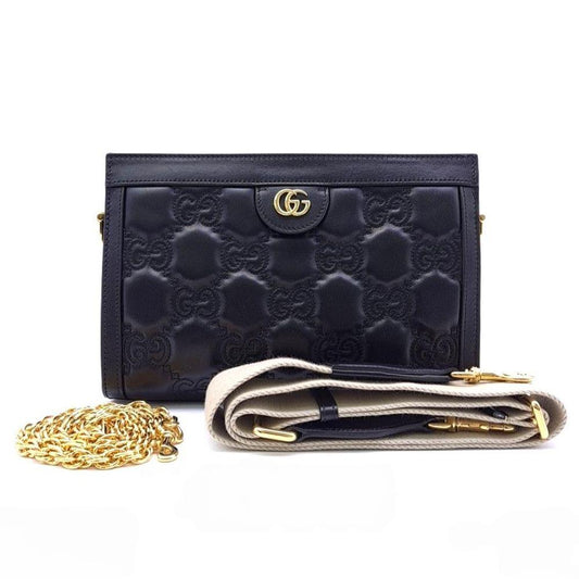 Gucci Gg Matelassé Leather Small Shoulder Bag (702200) (4385155)