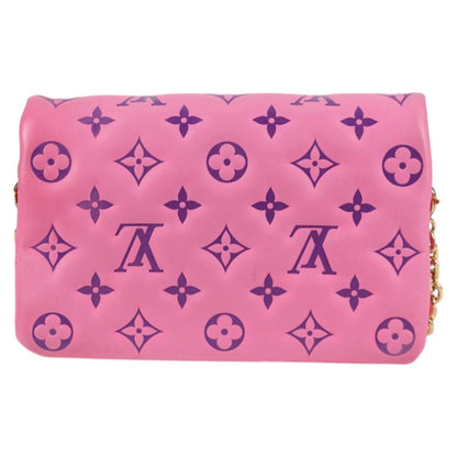 Louis Vuitton Monogram Pochette Coussin Shoulder Bag Pink M80745 Lv