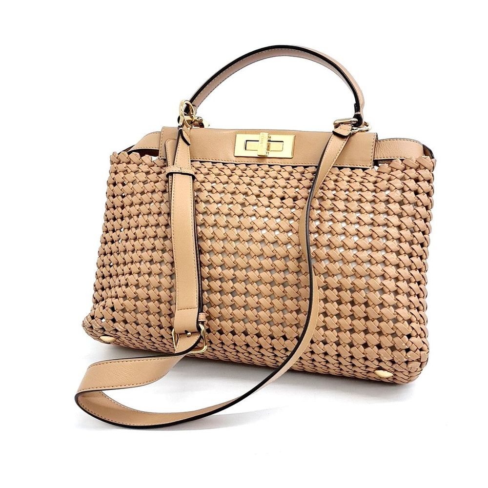 Fendi Interlace Peekaboo Medium (8bn290) (1140233)