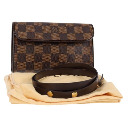 Louis Vuitton Damier Ebene Pochette Florentine Waist Bag N51856 Lv