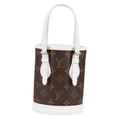 Louis Vuitton Monogram Nano Bucket Shoulder Bag M81489 Lv