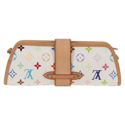 Louis Vuitton Multicolor Shirley Shoulder Bag White M40049 Lv