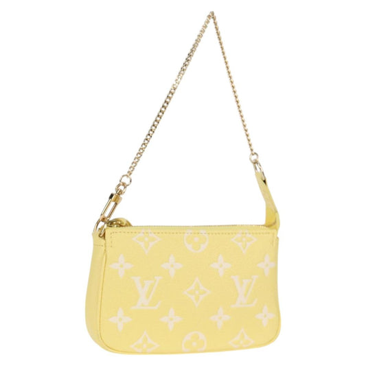 Louis Vuitton Empreinte Mini Pochette Accessoires Yellow M46129 Lv