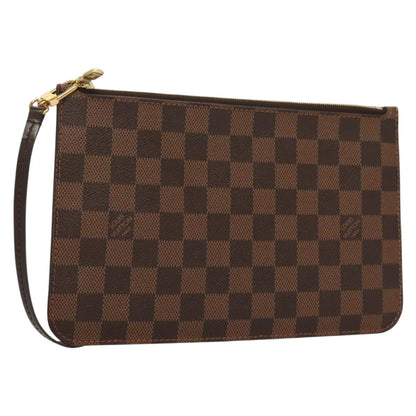 Louis Vuitton Damier Ebene Neverfull Mm Pouch Accessory Pouch Lv