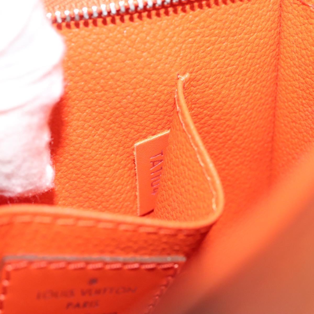 Louis Vuitton Epi Posh Toilet Pouch Orange Pimon M41084 Lv