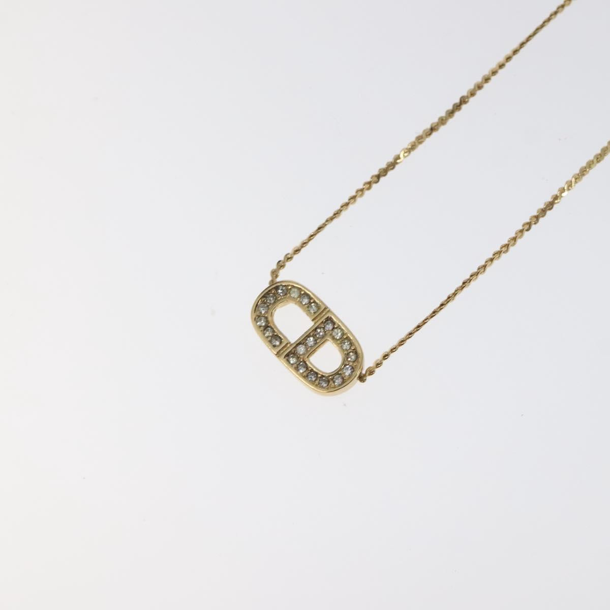 Christian Dior Necklace Metal Gold