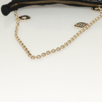 Fendi Accessory Pouch Sequin Pink Gold