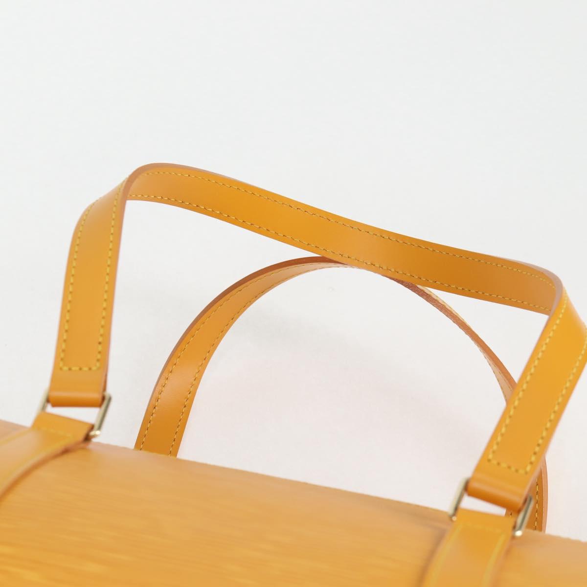 Louis Vuitton Epi Soufflot Hand Bag Yellow M52229 Lv