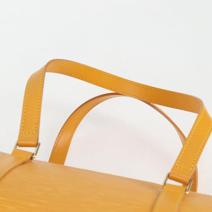 Louis Vuitton Epi Soufflot Hand Bag Yellow M52229 Lv