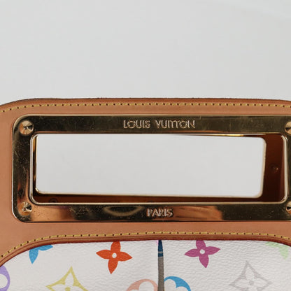 Louis Vuitton Multicolor Judy Mm Hand Bag 2WAY White M40255