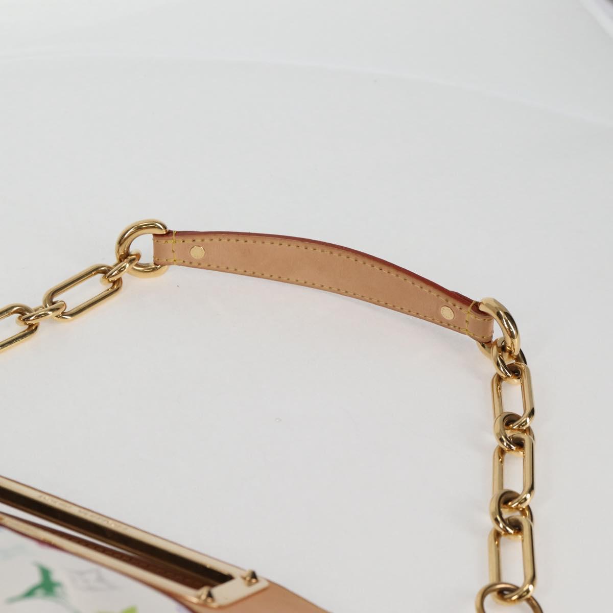 Louis Vuitton Multicolor Judy Mm Hand Bag 2WAY White M40255