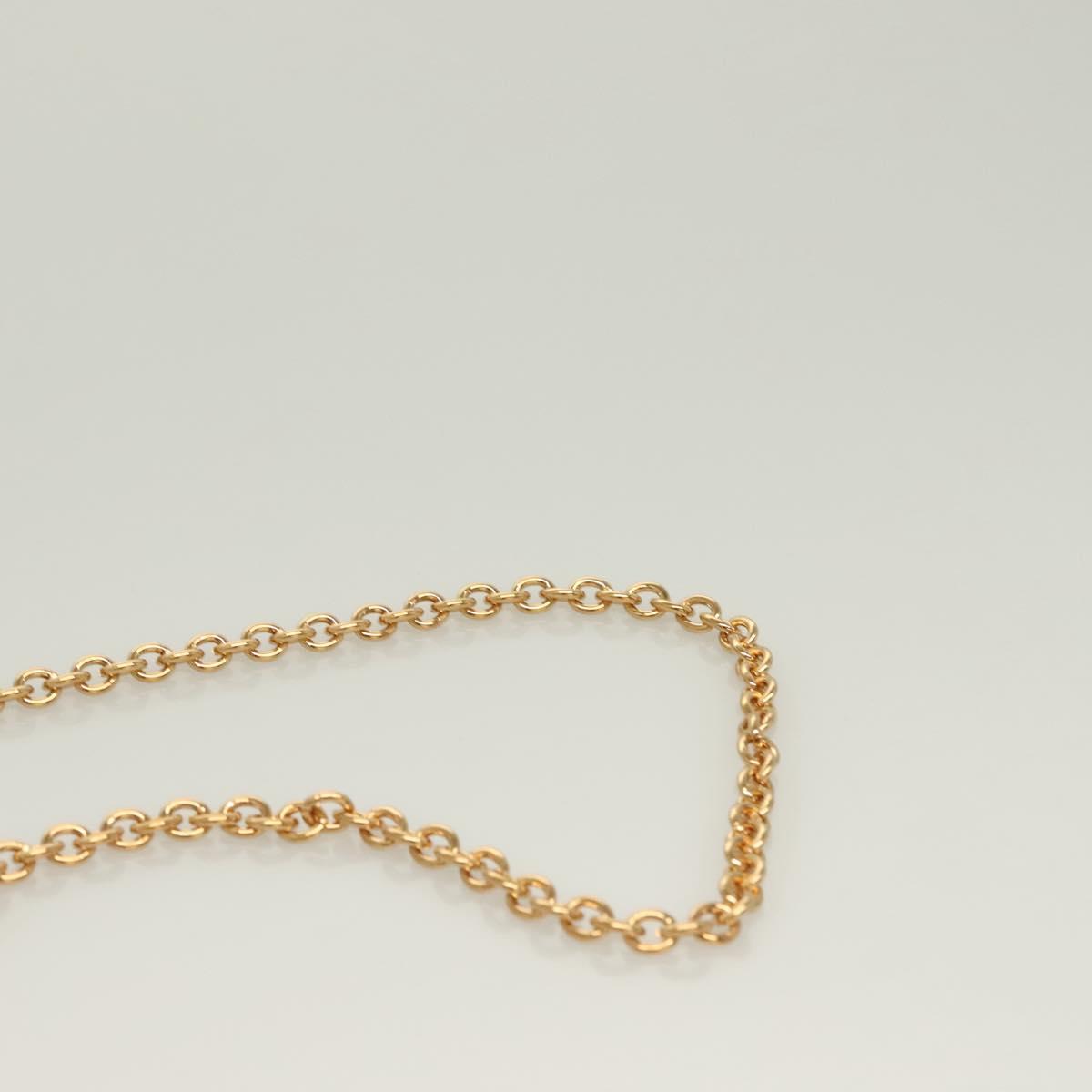 Versace Chain Shoulder Bag Leather Black Gold
