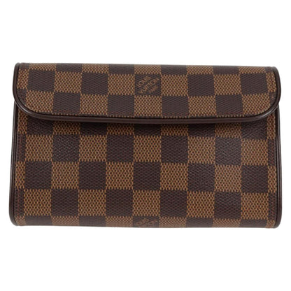 Louis Vuitton Damier Ebene Pochette Florentine Waist Bag N51856 Lv