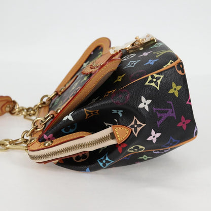 Louis Vuitton Monogram Multicolor Gracie Mm Hand Bag Black M92591