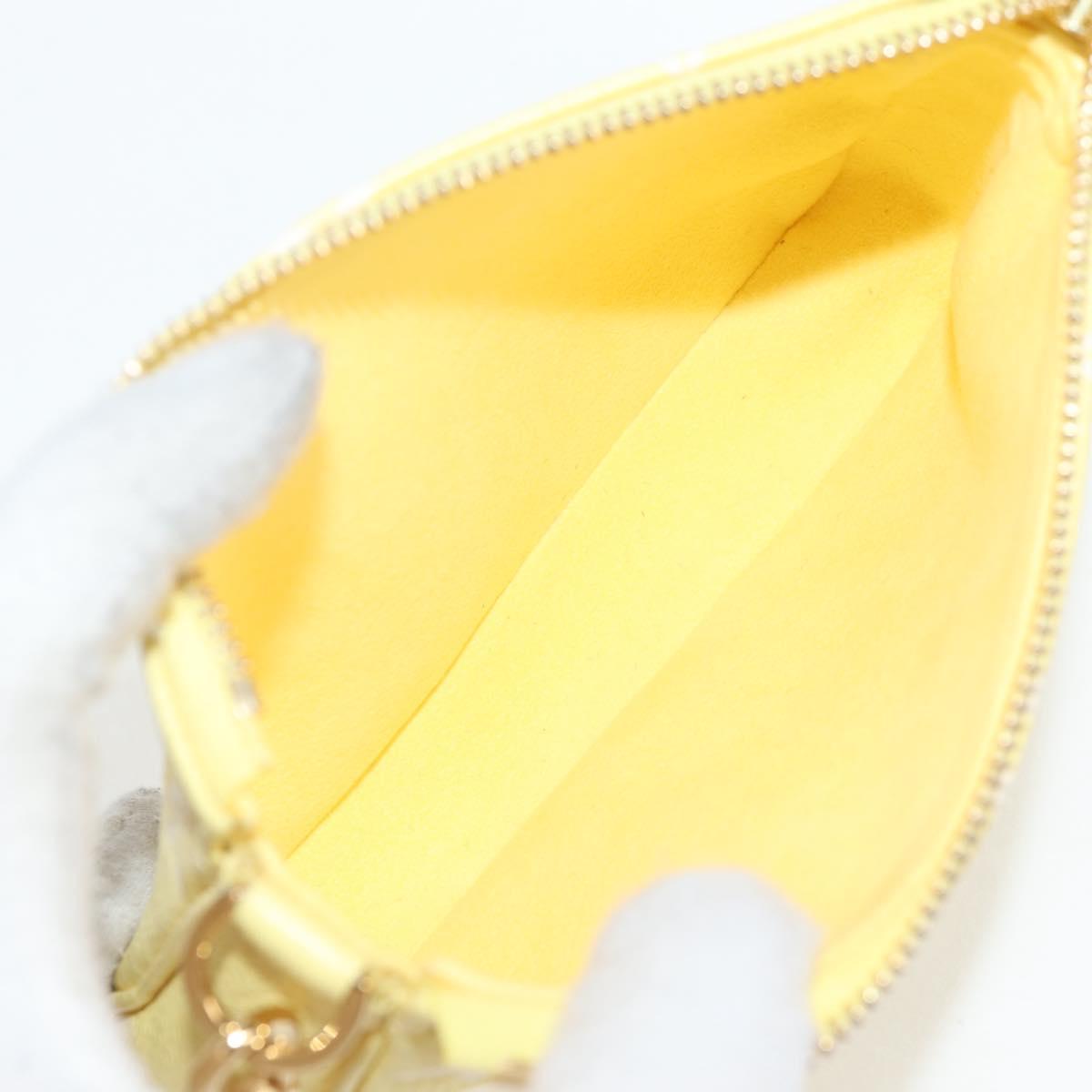 Louis Vuitton Empreinte Mini Pochette Accessoires Yellow M46129 Lv