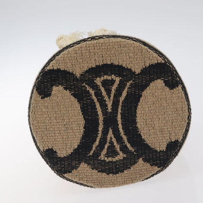 Celine Shoulder Bag Raffia Beige