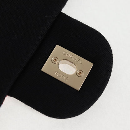 Chanel Chain Matelasse Shoulder Bag Canvas Black Cc