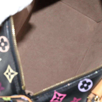 Louis Vuitton Monogram Multicolor Speedy 30 Hand Bag Black M92642