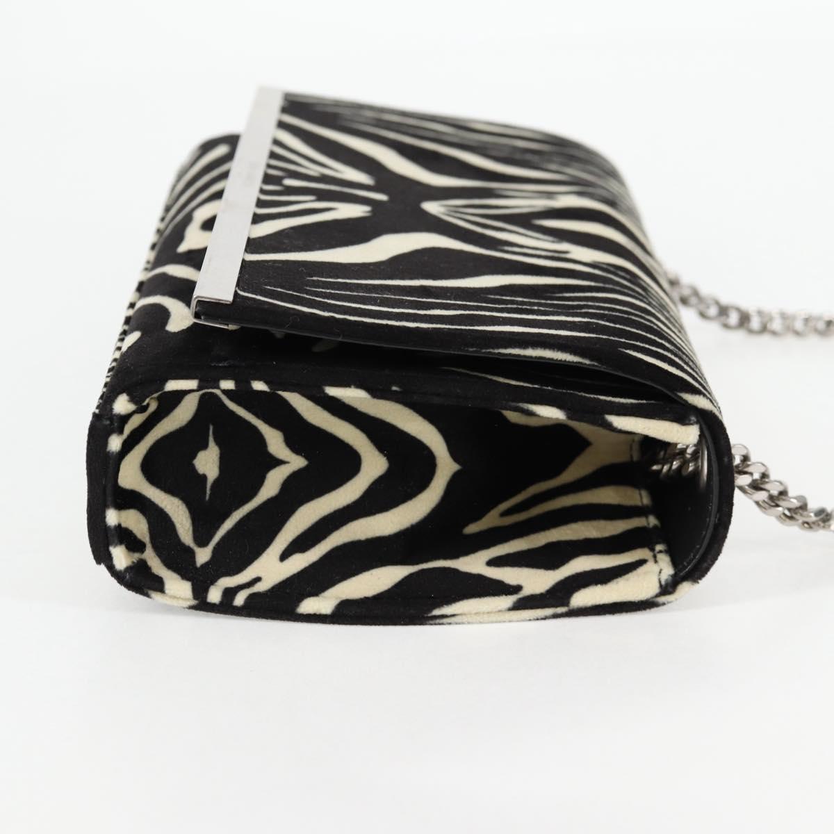 Saint Laurent Chain Bag Fabric Zebra Pattern 707690 Faaia 1075