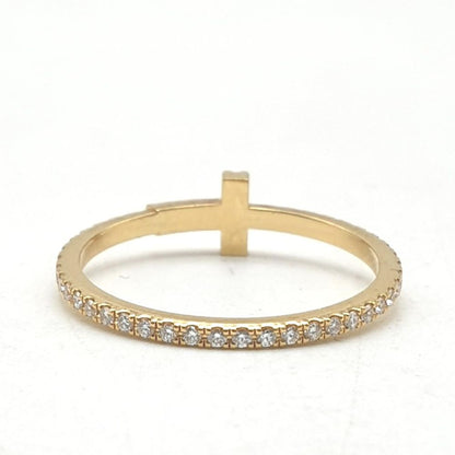 Tiffany Diamond T Wire Ring (9569207)