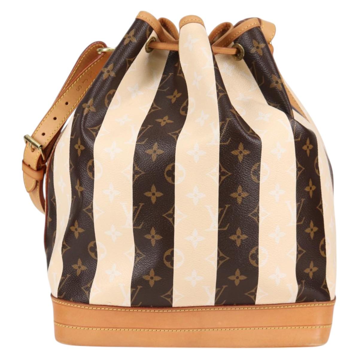 Louis Vuitton Monogram Rayure Noe Shoulder Bag M40563 Lv