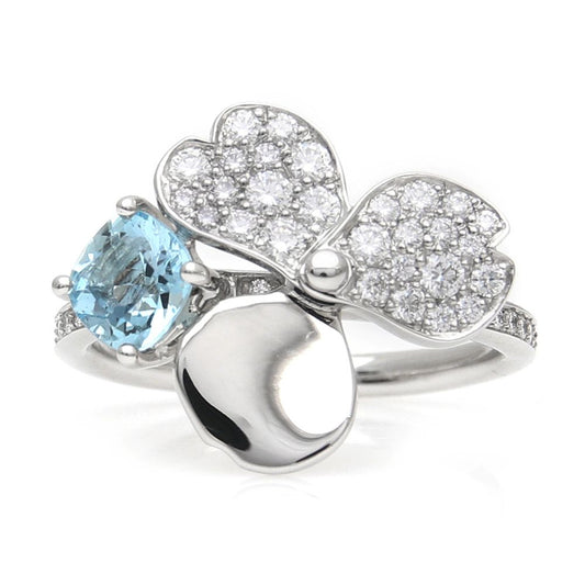 Tiffany & Co. Diamond Paper Flower Ring (4357647)
