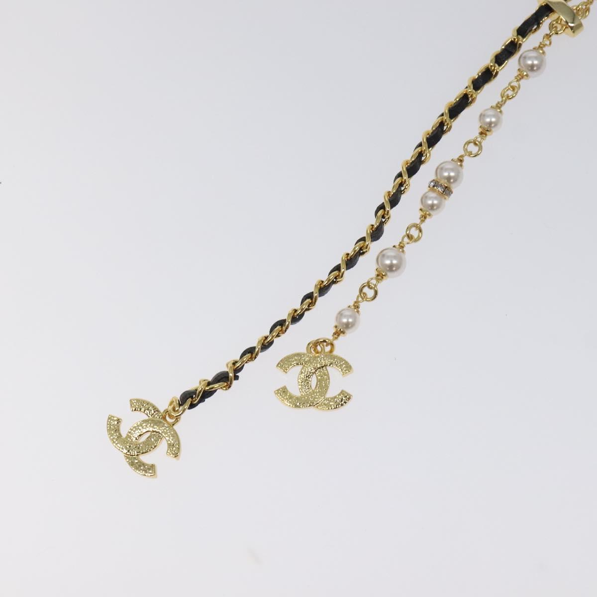 Chanel Coco Mark Chain Necklace Metal Made In 2024 Gold Cc