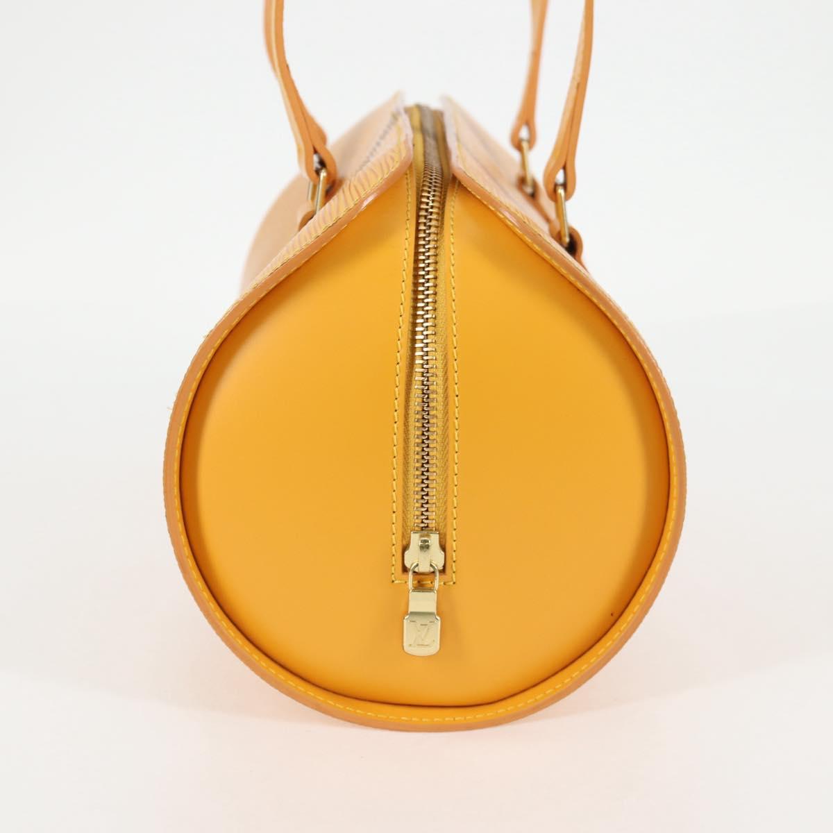 Louis Vuitton Epi Soufflot Hand Bag Yellow M52229 Lv