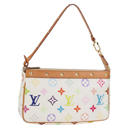 Louis Vuitton Multicolor Pochette Accessoires Pouch White M92649