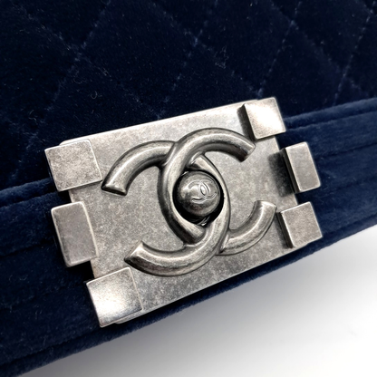 Chanel Velvet Boy Bag Small (10073992)