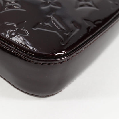 Louis Vuitton Vernis Pochette Accessoires Pouch Amarante M91576 Lv