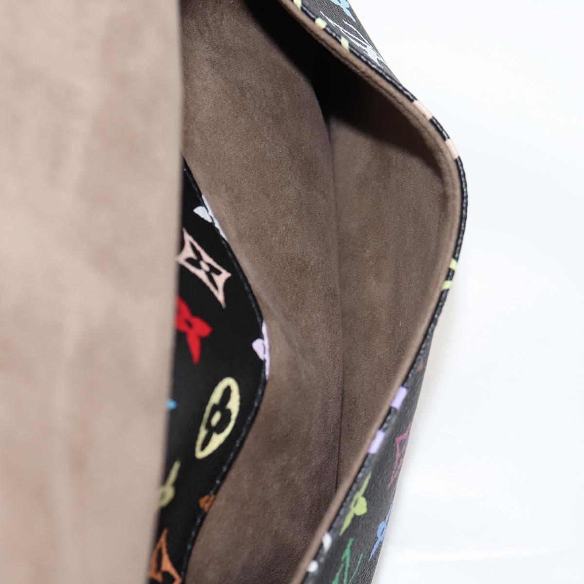 Louis Vuitton Monogram Multicolor Gracie Mm Hand Bag Black M92591