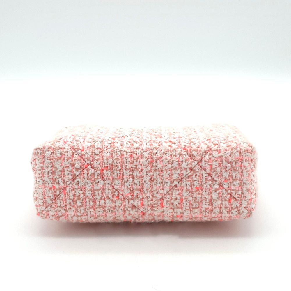 Chanel Tweed Phone Holder Chain Crossbody Bag (3912242)