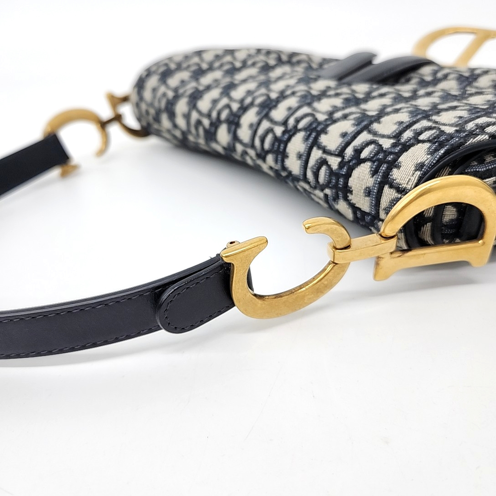 Christian Dior Oblique Saddle Bag (10086736)