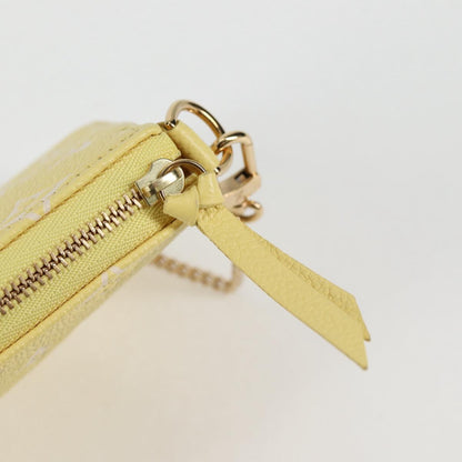 Louis Vuitton Empreinte Mini Pochette Accessoires Yellow M46129 Lv