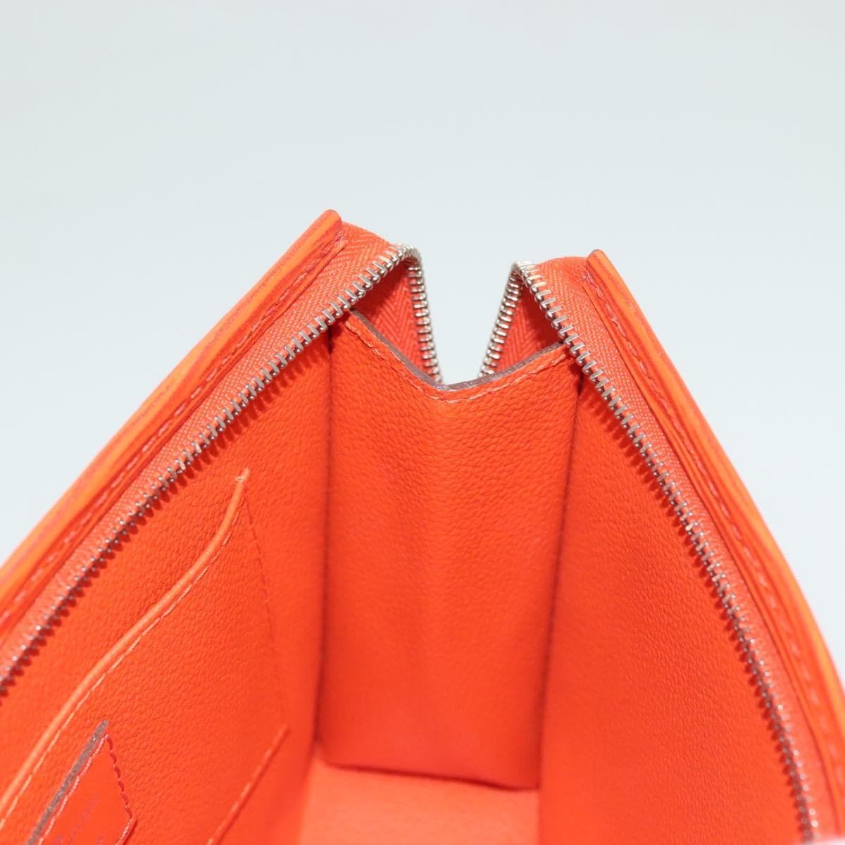 Louis Vuitton Epi Posh Toilet Pouch Orange Pimon M41084 Lv