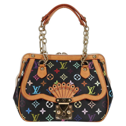 Louis Vuitton Monogram Multicolor Gracie Mm Hand Bag Black M92591