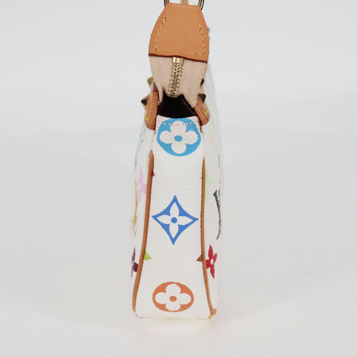 Louis Vuitton Multicolor Pochette Accessoires Pouch White M92649