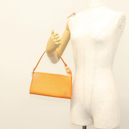 Louis Vuitton Epi Pochette Accessoires Pouch Orange Mandarin M5294h