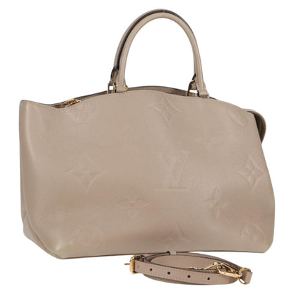 Louis Vuitton Monogram Empreinte Grand Palais Mm Bag Beige M45833 Lv