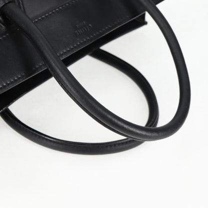 Celine Luggage Phantom Hand Bag Leather Black