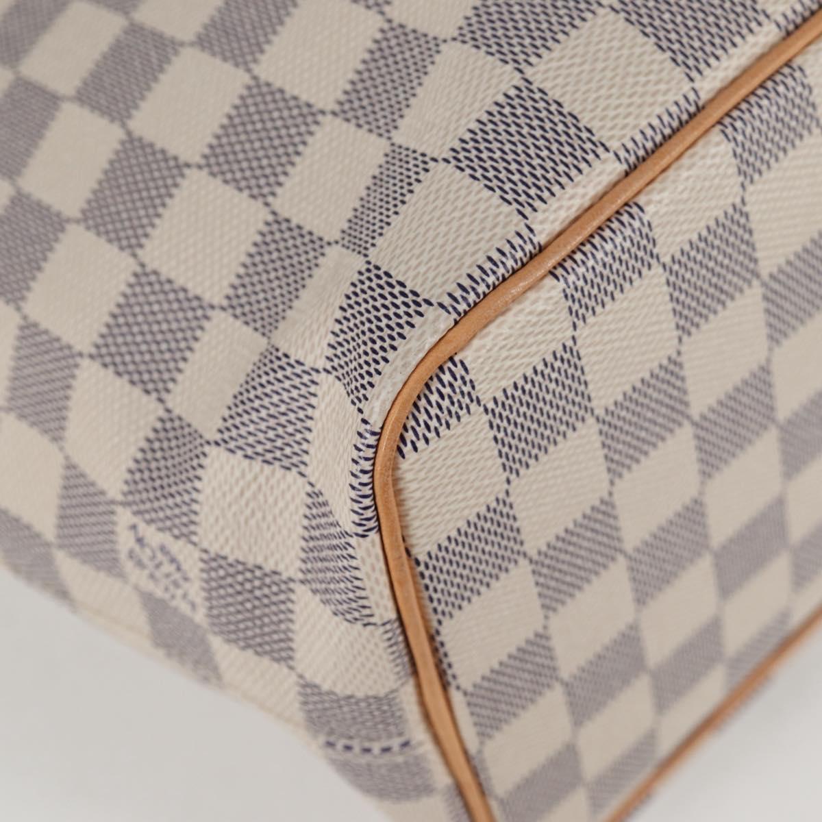 Louis Vuitton Damier Azur Saleya Pm Tote Bag N51186 Lv