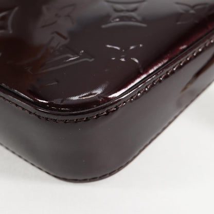 Louis Vuitton Vernis Pochette Accessoires Pouch Amarante M91576 Lv