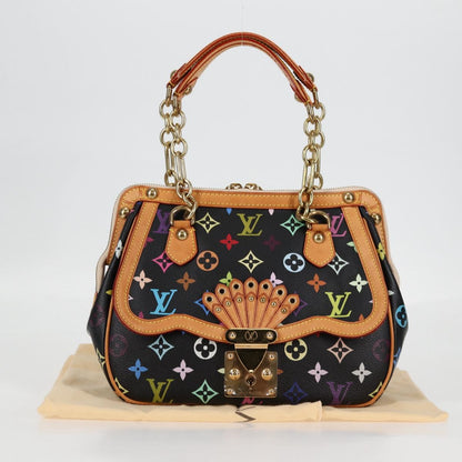 Louis Vuitton Monogram Multicolor Gracie Mm Hand Bag Black M92591
